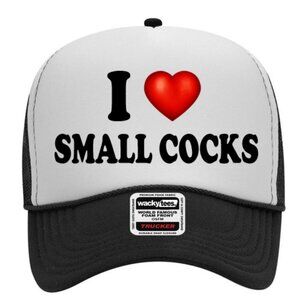 I Love Small Rooster Cocks Adult Humor Funny Foam Snap Back Trucker Hat